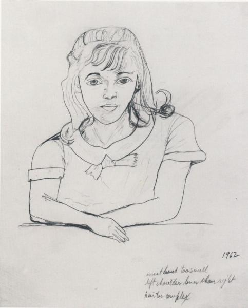 Richard Feynman's First Drawing