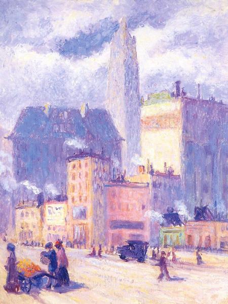 East Side Flower Vendor, New York