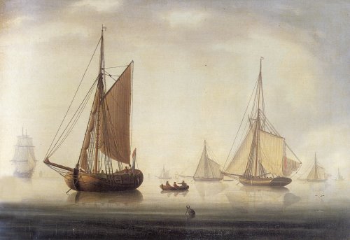 Coastal Craft In Translucent Waters