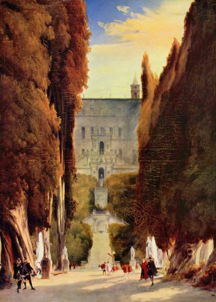 In the Park of Villa d'Este