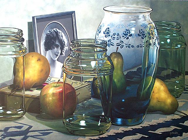 Still Life With Portrait