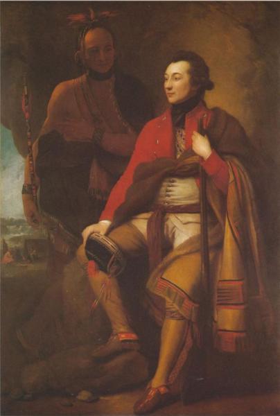 Colonel Guy Johnson And Karonghyontye