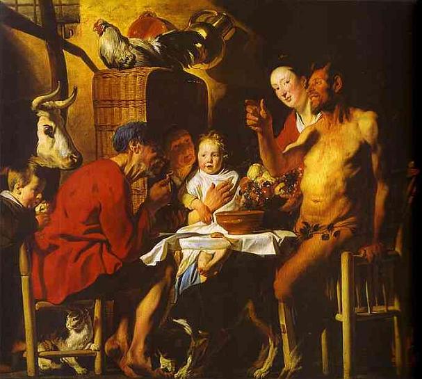 The Satyr and the Farmer's Family