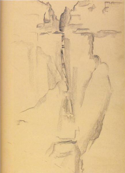 Dry Waterfall, Ghost Ranch