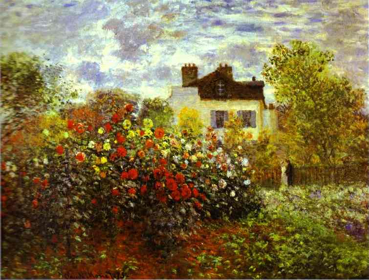 Monet's Garden at Argentueil