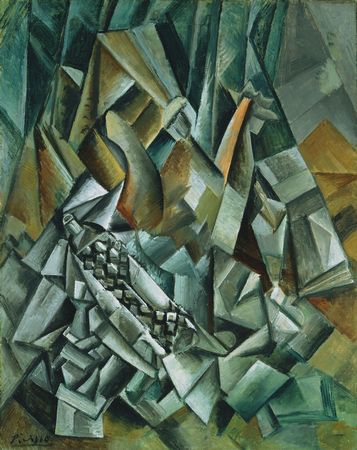 Still Life With Liquer Bottle