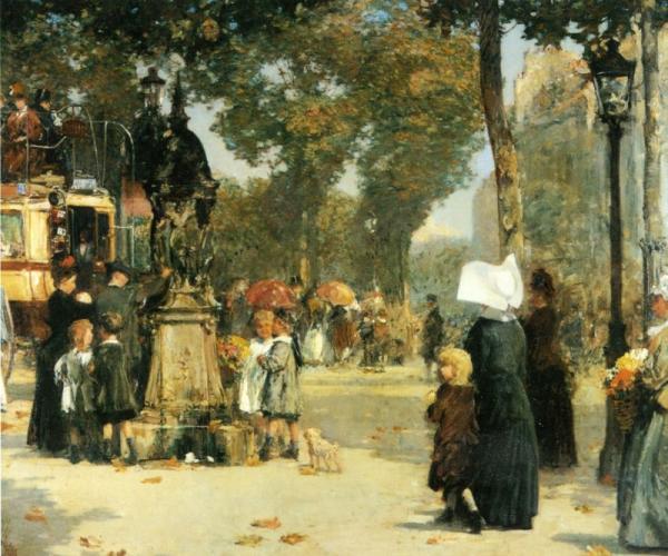 Paris Street Scene