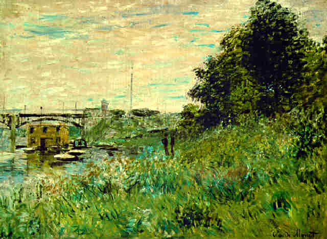 Les Bords De La Seine Au Pont D'Argenteuil