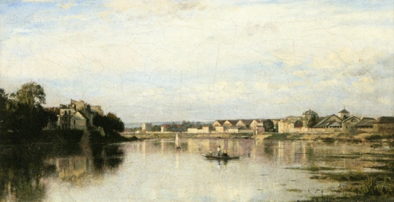 The Seine at l'Ile Saint Denis