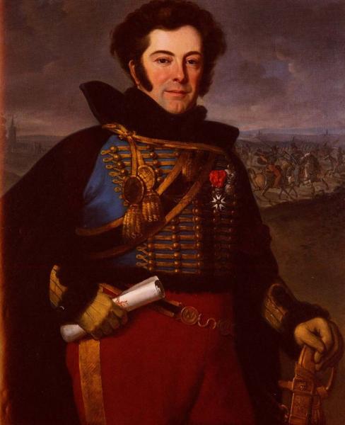 Portrait of Lieutenant Colonel Comte de Thalouet