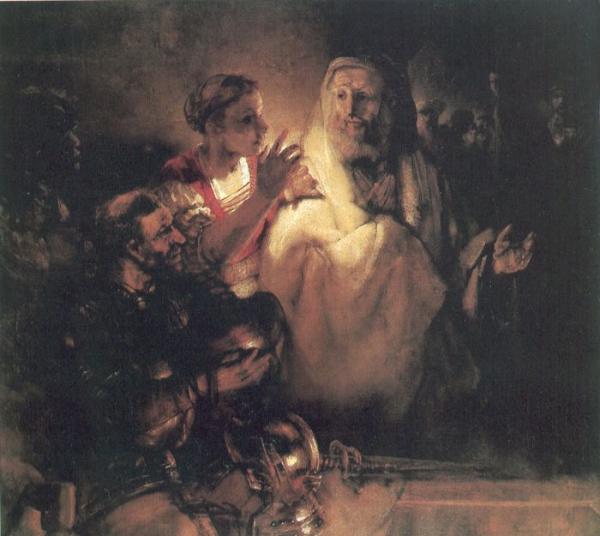 Peter Denies Christ