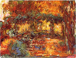 Claude Monet Japanese Bridge 1918-22