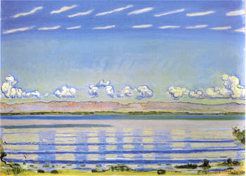 Commissions Gallery Ferdinand Hodler Rhythmic Landscape on Lake Geneva 1908