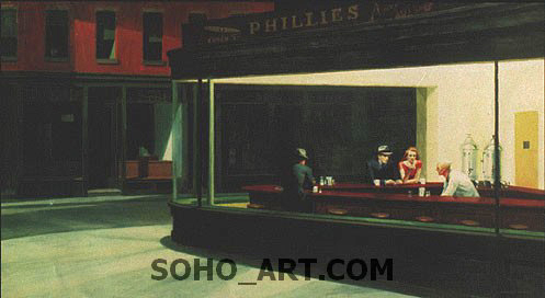 Edward Hopper Nighthawks 1942