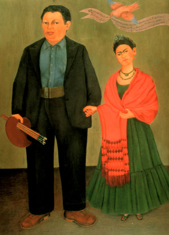 Frida Kahlo Frida and Diego Rivera 1931
