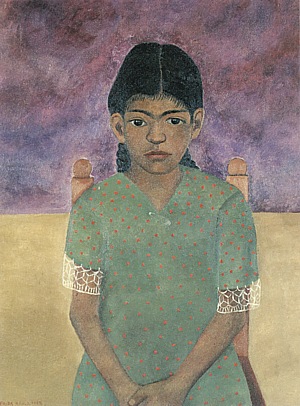 Frida Kahlo Portrait of Virginia (Nina), 1929