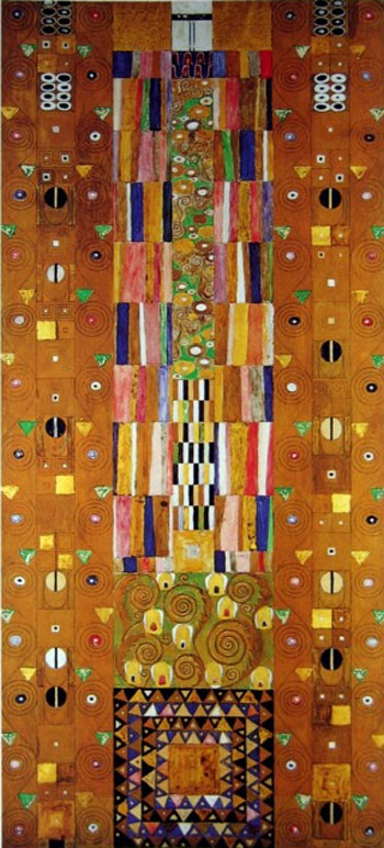Gustav Klimt Stoclet Frieze Patterns