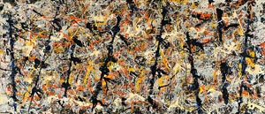Jackson Pollock Blue Poles