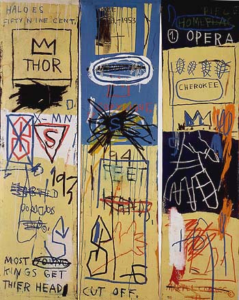 Jean-Michel-Basquiat Charles the First 1982