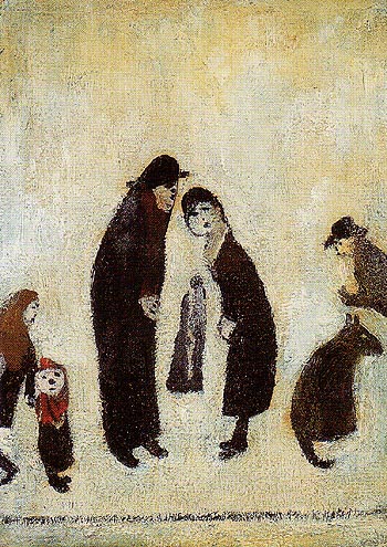 L-S-Lowry Street Scene 1960