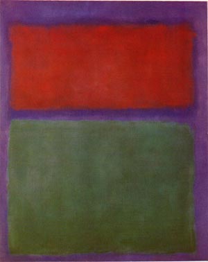 Mark Rothko Earth and Green 1955