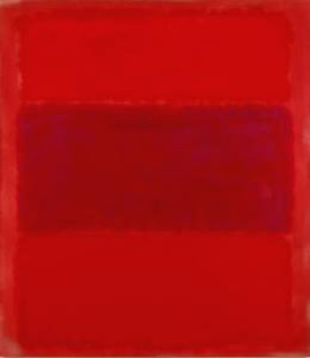 Mark Rothko No 301 Reds and Violet over Red/Red and Blue over Red Red and Blue over Red 1959