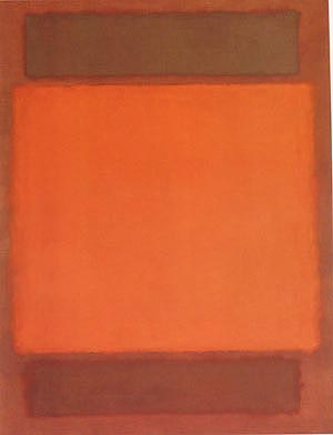 Mark Rothko Orange and Brown