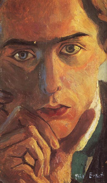 Max Ernst self portrait 1909