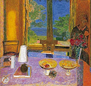 Pierre Bonnard The Dining Room on the Garden 1934