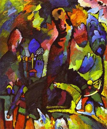 Wassily Kandinsky Picture with Archer 1909