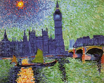 Andre Derain Big Ben London 1906
