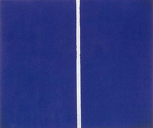 Barnett Newman Onement VI 1953