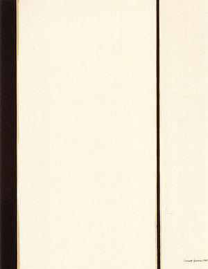 Barnett Newman Sixth Station 1962