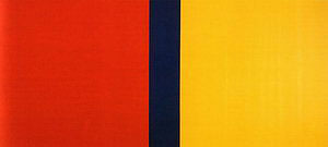 Barnett Newman Whos Afraid of Red Yellow and Blue IV 1969-70