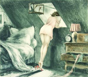 Commissions Gallery Attic Room 1940