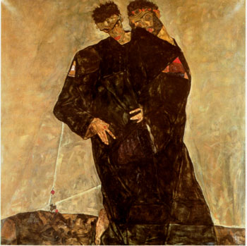 Egon Scheile The Hermits,1912