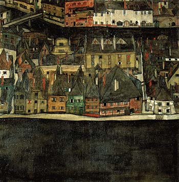 Egon Scheile The Small City III