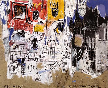 Jean-Michel-Basquiat Peso Neto 1981