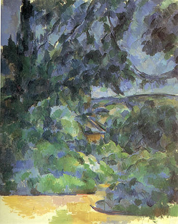 Paul Cezanne Blue Landscape 1904