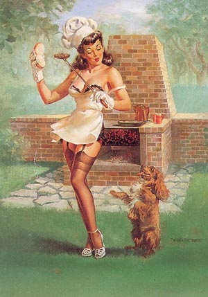 Pin Ups Barbecutie