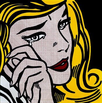 Roy Lichtenstein Crying Girl 1964