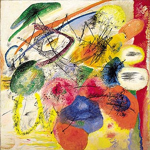 Wassily Kandinsky Black Lines 1913