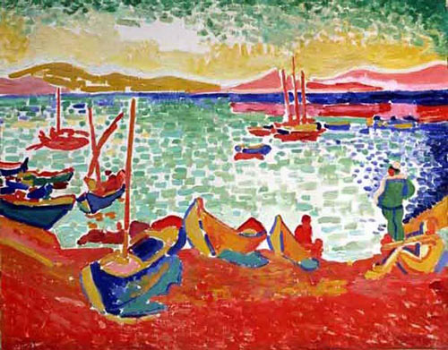 Boats in the Port of Collioure