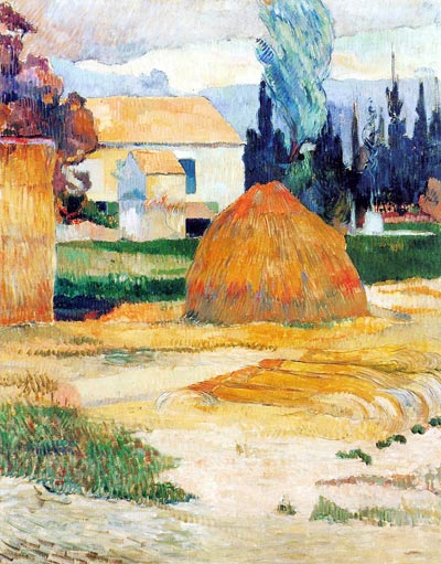 Haystack, near Arles