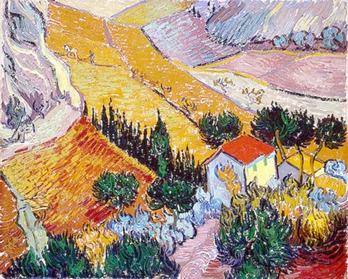 Landscape with House and Ploughman