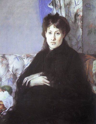 Berthe Morisot Portrait of Edma Pontillon