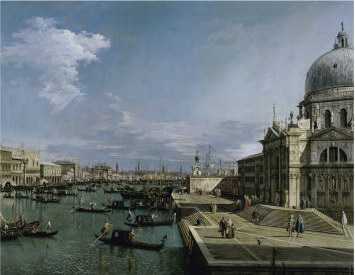 Canaletto Church of the Blessed Sacrament, Venice