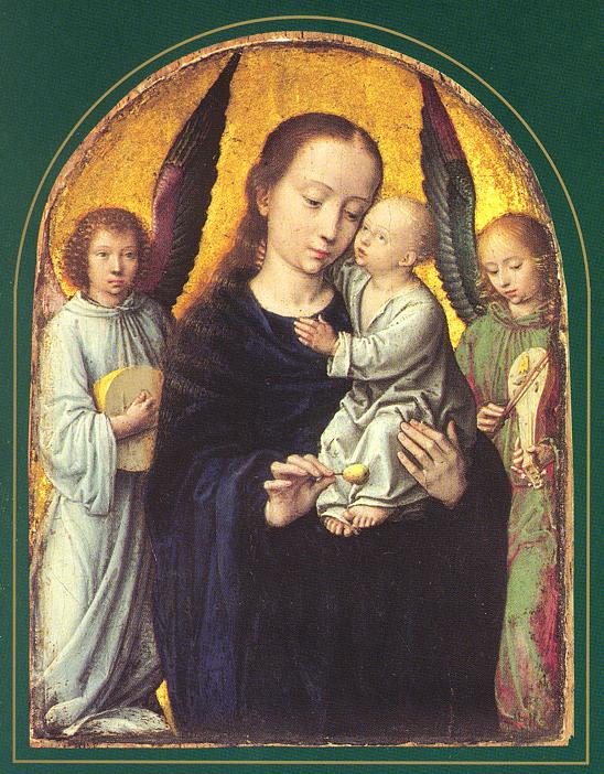 DepositionMary and Child with two Angels Making Music David Gerard