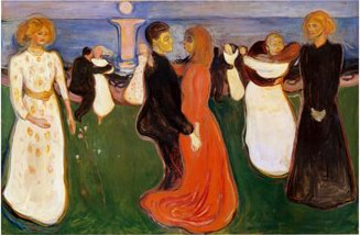 Edvard Munch Dance of Life oil painting