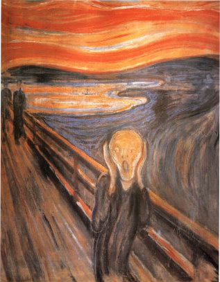 Edvard Munch The Scream oil painting